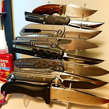 Elegant KAFENDA Knife Display Stand for 8 Knives