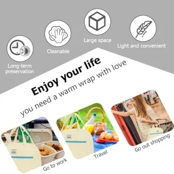 Mountain Guest Insulated Lunch Bag for All Occasions