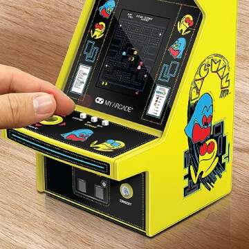 My Arcade Pac-Man Micro Player Pro: 6.75" Handheld Retro Mini Arcade, Arcade Classics Video Game Collectible