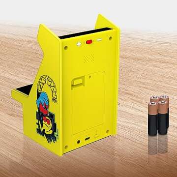 My Arcade Pac-Man Micro Player Pro: 6.75" Handheld Retro Mini Arcade, Arcade Classics Video Game Collectible