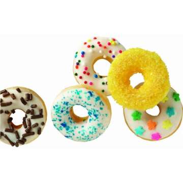 Wilton Small Donut Pan for 12 Mini Treats in Steel