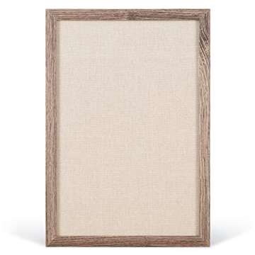 U Brands Decor Organization Center Kit, Rustic Wood Frame (4835U00-01)
