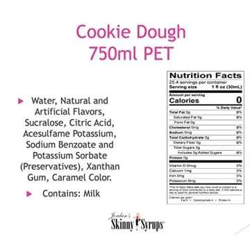 Jordan's Skinny Sugar Free Syrup Collection - 750 ml