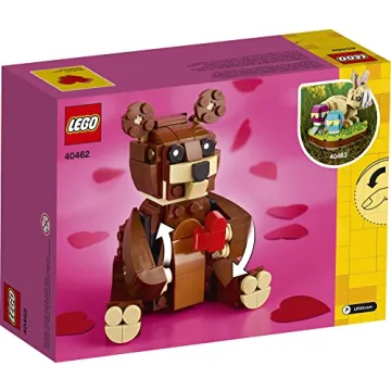 LEGO Valentine’s Brown Bear 40462 Build Kit for All Ages