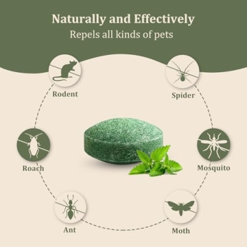 Peppermint Oil Mouse Repellent 24 Pack for Home Use