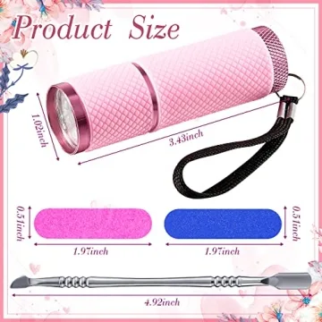 Mini LED Nail Lamp for Fast Drying Gel Nails at Home