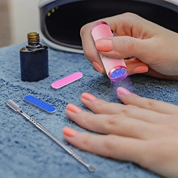 Mini LED Nail Lamp for Fast Drying Gel Nails at Home