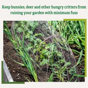 Sturdy Metal Chicken Wire Cloche Garden Protector