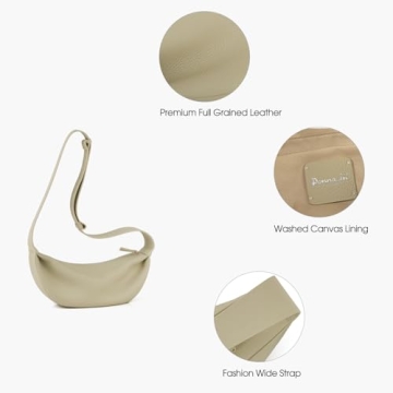 DONA IN Genuine Leather Sling Bag for Stylish Women