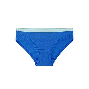 Fruit of the Loom Girls' Little Cotton Bikini Underwear Multipacks, 14 Pack-Fashion Assorted, 4