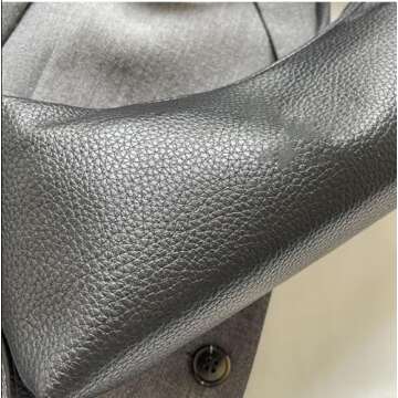 Shoulder Bag For Women Top Handle Purse Vegan Leather Handbag Medium Crossbody Bags Vintage Shoulder Bag