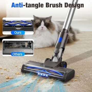 AIRDIYA Cordless Vacuum Cleaner with Upgraded Suction Power