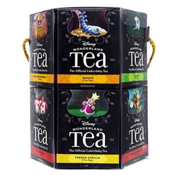 Disney Parks Alice in Wonderland 12 Flavor Tea Variety Pack