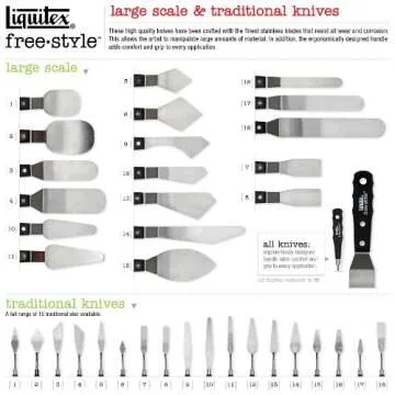 Liquitex Freestyle Large Painting Knife for Artists