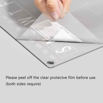 Stylish Neatsure Magnetic Acrylic Dry Erase Calendar