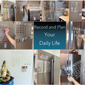 Stylish Neatsure Magnetic Acrylic Dry Erase Calendar