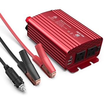 BESTEK 500W Power Inverter: Reliable Car Charger with USB Ports