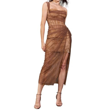 BELLA BARNETT Corset Dress - Elegant Strapless Maxi Tulle Dress for Evenings and Parties