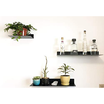 DIY CARTEL Heavy Duty Linear Floating Shelf - Modern Design