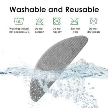 Vacuum Accessories Kit for Irobot iRobot Roomba Combo i5, i5+,j5, j5+ Robot Vacuum- 4 Mop Pads