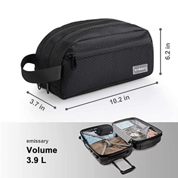 Emissary Nylon Toiletry Bag - Durable & Waterproof Travel Kit