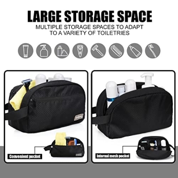 Emissary Nylon Toiletry Bag - Durable & Waterproof Travel Kit