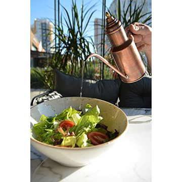 Handmade Copper Oil Bottle - Unique and Functional