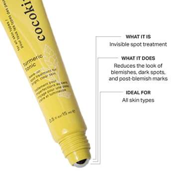 Cocokind Turmeric Tonic, Spot Treatment for Dark Spots and Blemishes with Organic Turmeric, Tea Tree...