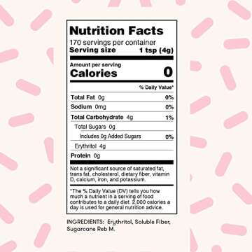 Purecane Sugar Substitute Baking Sweetener | Zero Calorie | Made from All Natural Sugar Cane | Diabetes-friendly | Keto-friendly | Gluten-free | 24 Ounce Pouch