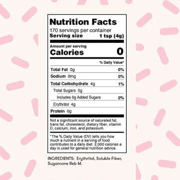 Purecane Sugar Substitute Baking Sweetener | Zero Calorie | Made from All Natural Sugar Cane | Diabetes-friendly | Keto-friendly | Gluten-free | 24 Ounce Pouch