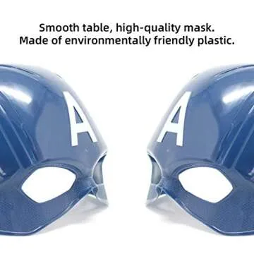 Hulk mask for Kids，Superhero Costumes Children's Birthday Parties, Hulk Toys Gifts for Halloween Cosplay Parties (Captain America)