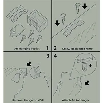 Zenobia Framed Canvas Print Wall Art for Tranquil Decor