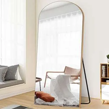 Stylish PexFix Arched Full Length Mirror, 71x32 Inch