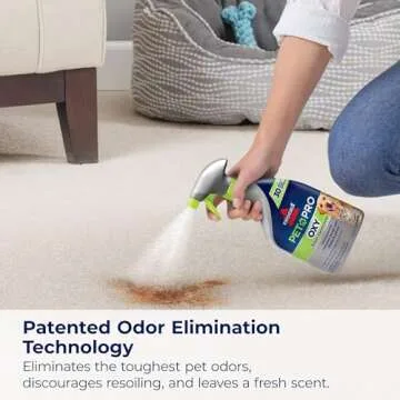 Bissell PET PRO OXY Stain Destroyer for Carpet and Upholstery, 22 oz, 2 pack, 17739