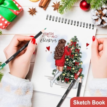 Soucolor 72-Color Colored Pencils for Vibrant Art