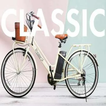 NAKTO 26" 350W Electric Bike for Adults - Commuting