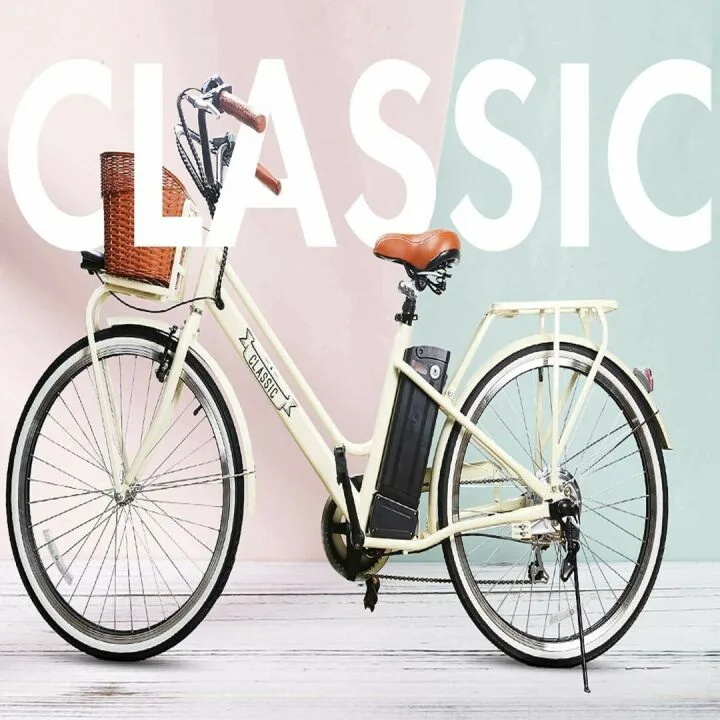 NAKTO 26" 350W Electric Bike for Adults - Commuting