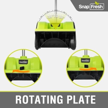 SnapFresh Cordless Snow Shovel: Effortless Snow Clearing