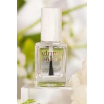 Cirque Colors Get Ready Base Coat & Looking Glass Top Coat - 0.37 Fl Oz (11 mL) Vegan, Cruelty-Free, Non-Toxic Formula Nail Care…