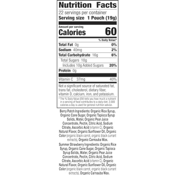 Annie's Organic Bunny Fruit Snacks, Gluten-Free, Variety Pack