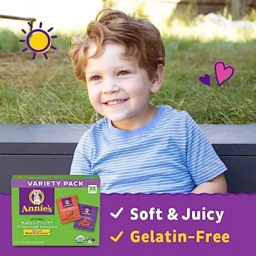 Annie's Organic Bunny Fruit Snacks, Gluten-Free, Variety Pack