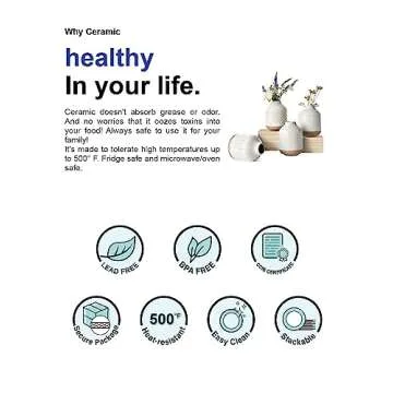 Small Boho Vase for Decor,Rustic Farmhouse Vase for Pampas Grass,Eucalyptus Set and Tiny Stem Flowers,Ceramic Vases for Centerpieces, 5.3 Inch Vintage Vase,Wave-Arctic White