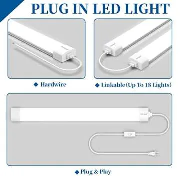 Airand Utility LED Shop Light - Bright & Efficient Lighting