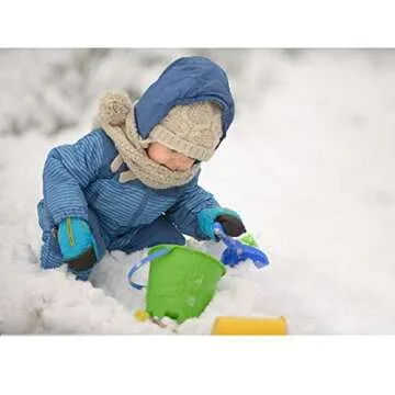 AINOLWAY Instant Snow Fake Snow Powder Add Water Makes 5 Gallons, Artificial Snow for Cloud Slime (Makes 5 Gallons)