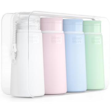 Valourgo Travel Bottles - Leak-Proof, TSA Approved & Stylish