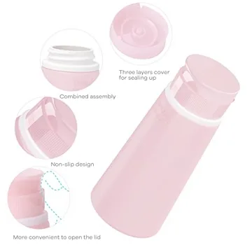 Valourgo Travel Bottles - Leak-Proof, TSA Approved & Stylish