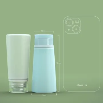 Valourgo Travel Bottles - Leak-Proof, TSA Approved & Stylish