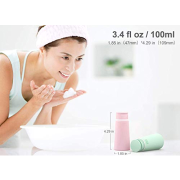 Valourgo Travel Bottles - Leak-Proof, TSA Approved & Stylish