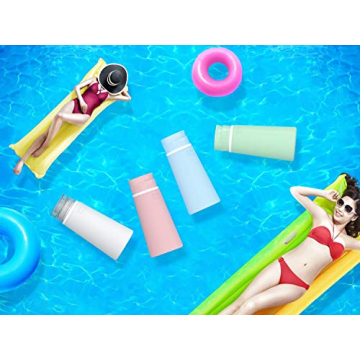 Valourgo Travel Bottles - Leak-Proof, TSA Approved & Stylish