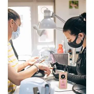 Nail Drills for Acrylic Nails Professional 35000rpm,JUEMEL Electric Nail File Machine 36W,Nail Drill Kits 120pcs for Home and Salon,Rechargeable Efile for Gel Nails,Acrylic,Manicure,Polishing Shape